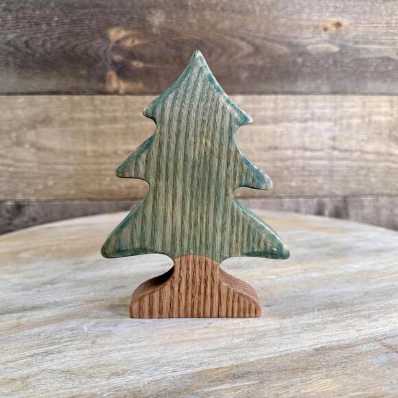 Eric and Albert - Wooden Forest Foliage Trees Waldorf Montessori Open Ended Toy - Picture 4 of 12